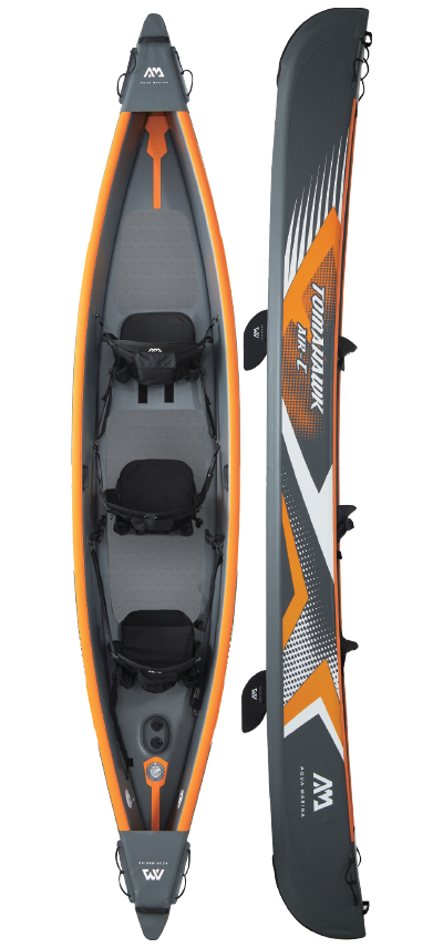 Aqua Marina TOMAHAWK AIR-C Inflatable Canoe – 3-Person